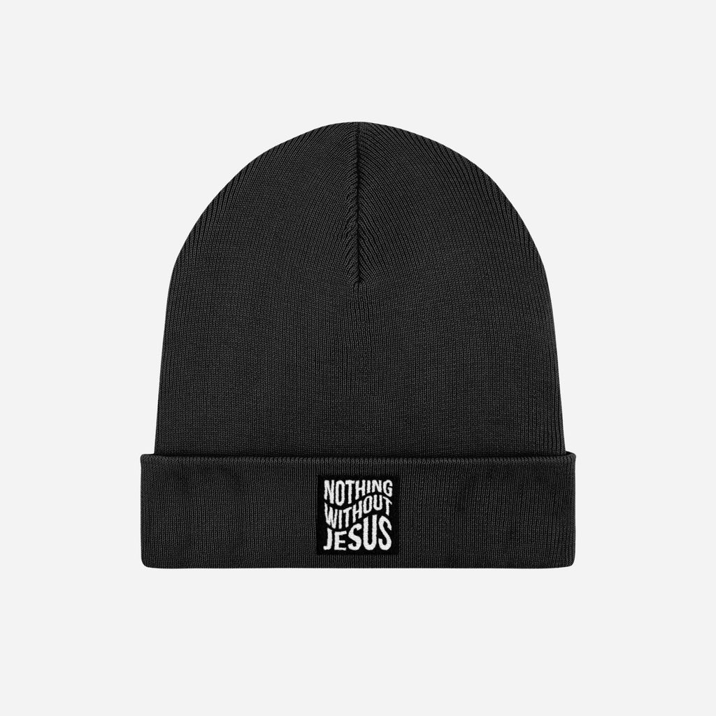 Nothing Without Jesus Beanie