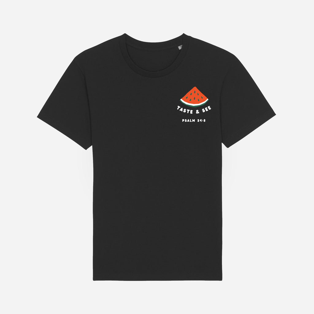 Taste and See Embroidered T-Shirt