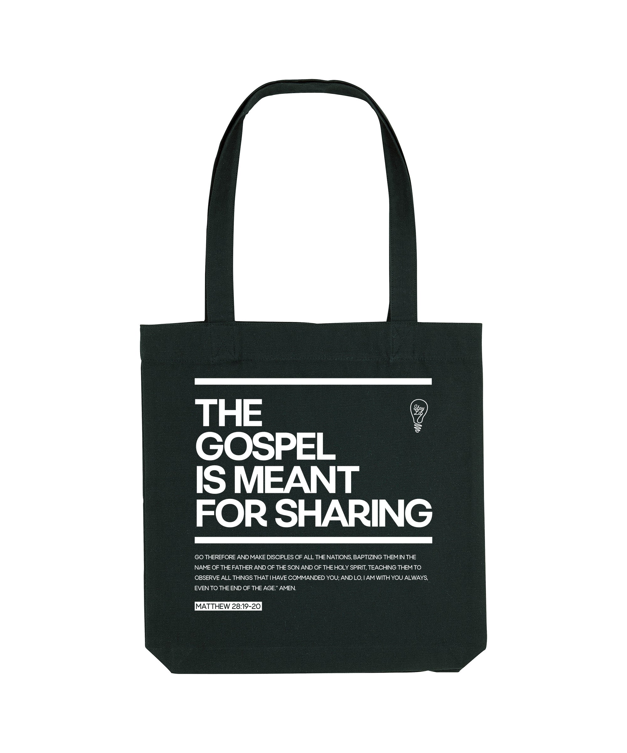 The Gospel Is Meant For Sharing Tote Bag image 3