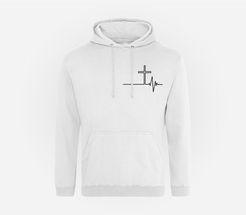 Jesus Is My Lifeline Cross Hoodie
