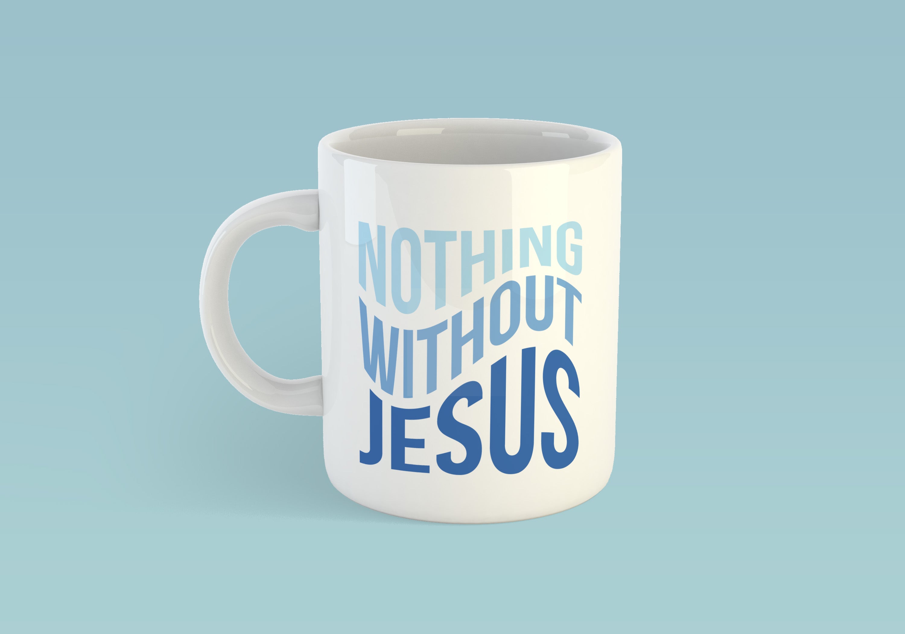 Nothing Without Jesus Mug image 1