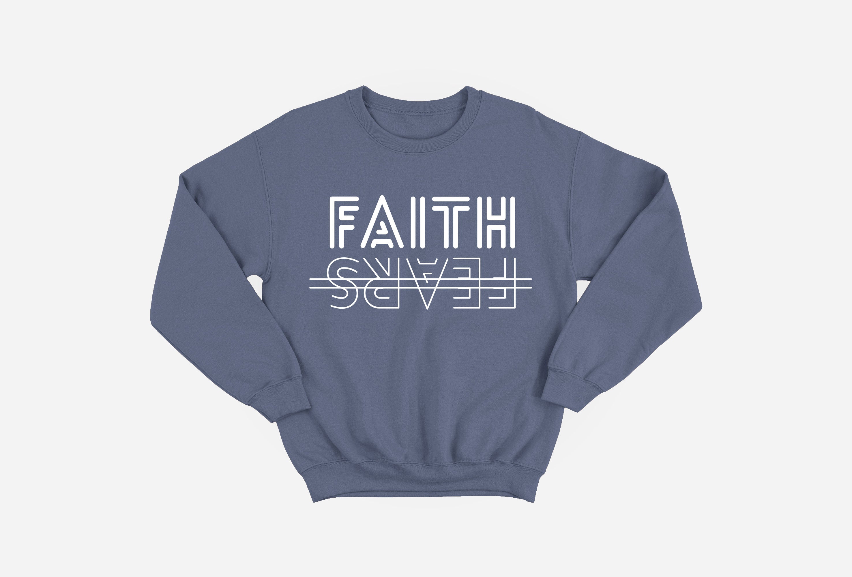 Faith Over Fears Sweatshirt (L) image 0