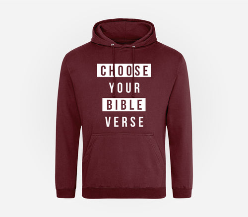 Personalised Bible Verse Hoodie image 0