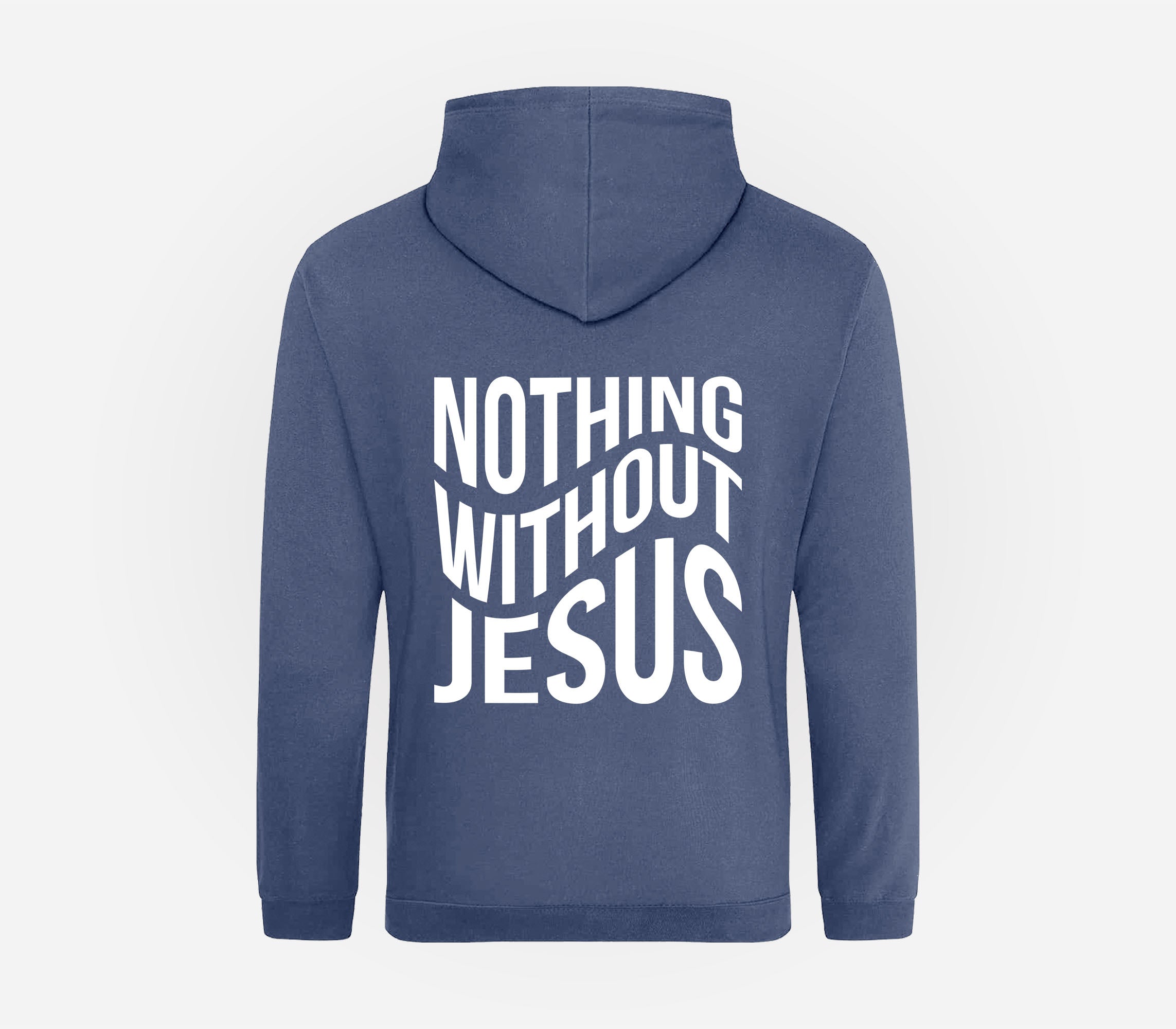 Nothing Without Jesus Pullover Hoodie image 0