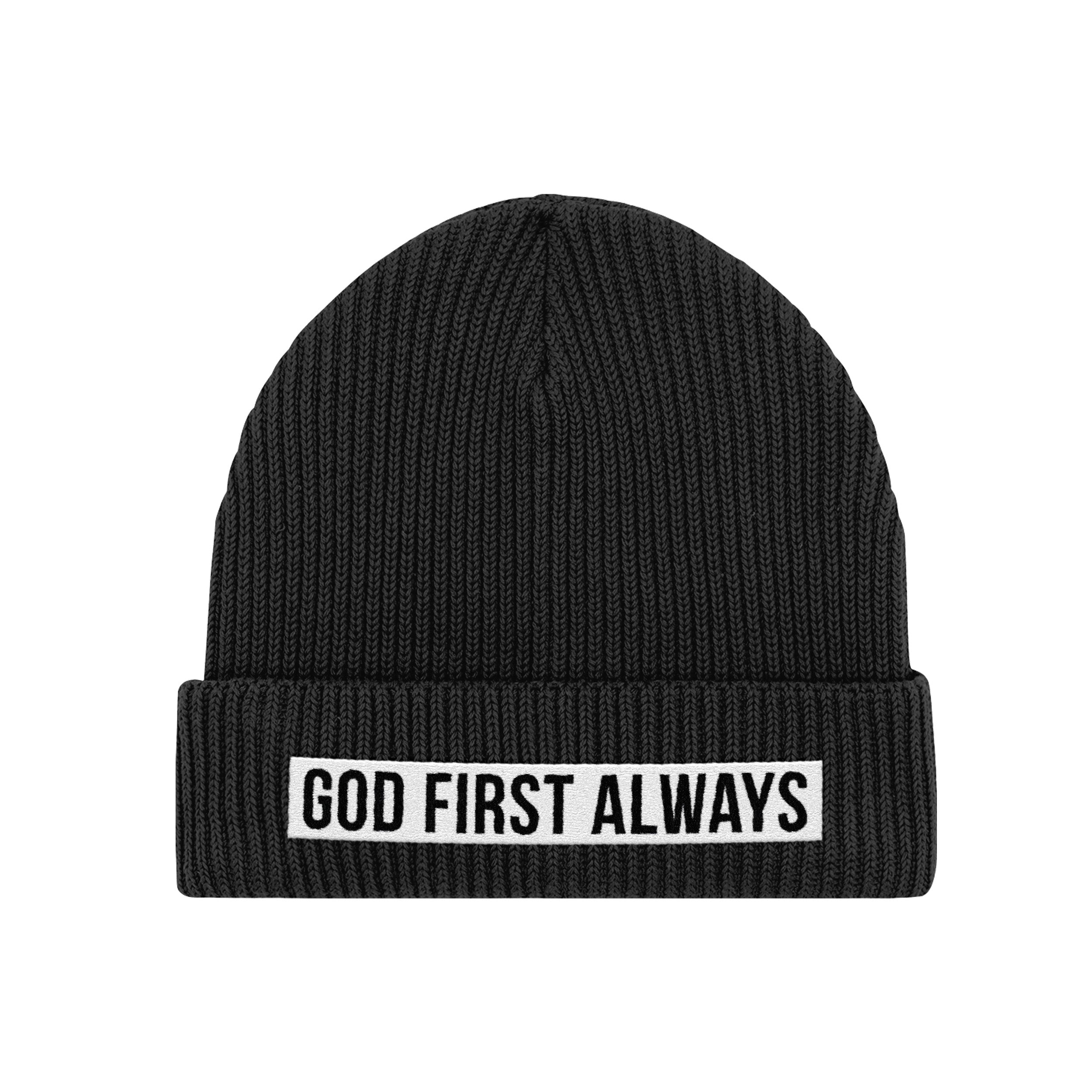 God First Always Fisherman Beanie image 4