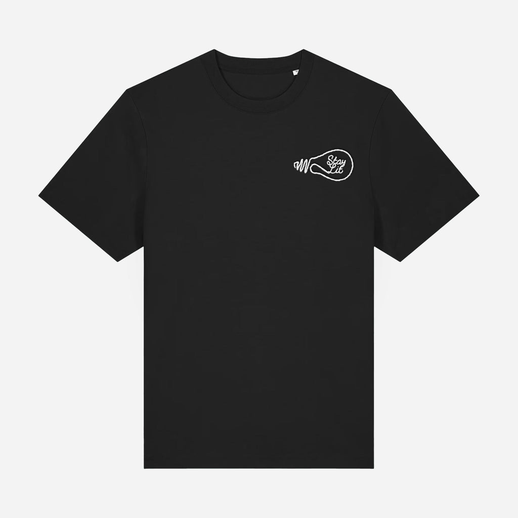 Embroidered Stay Lit Christian Heavy T-shirt