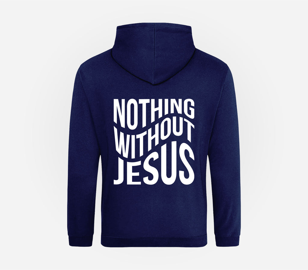 Nothing Without Jesus Pullover Hoodie image 2