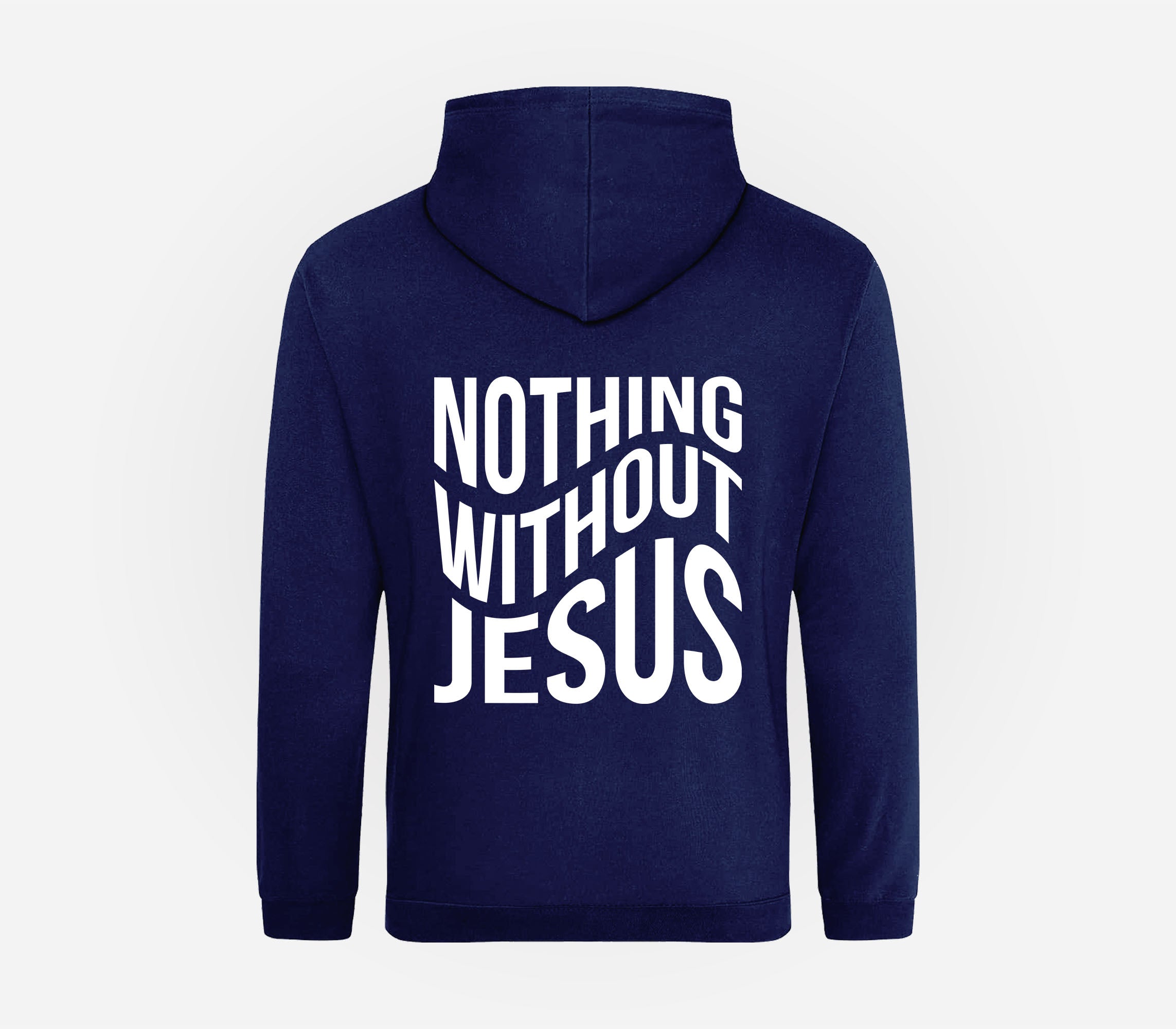Nothing Without Jesus Pullover Hoodie image 2