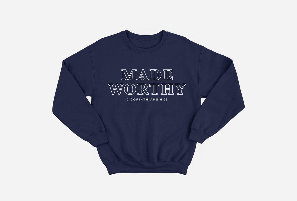 Made Worthy Christian Sweatshirt image 4
