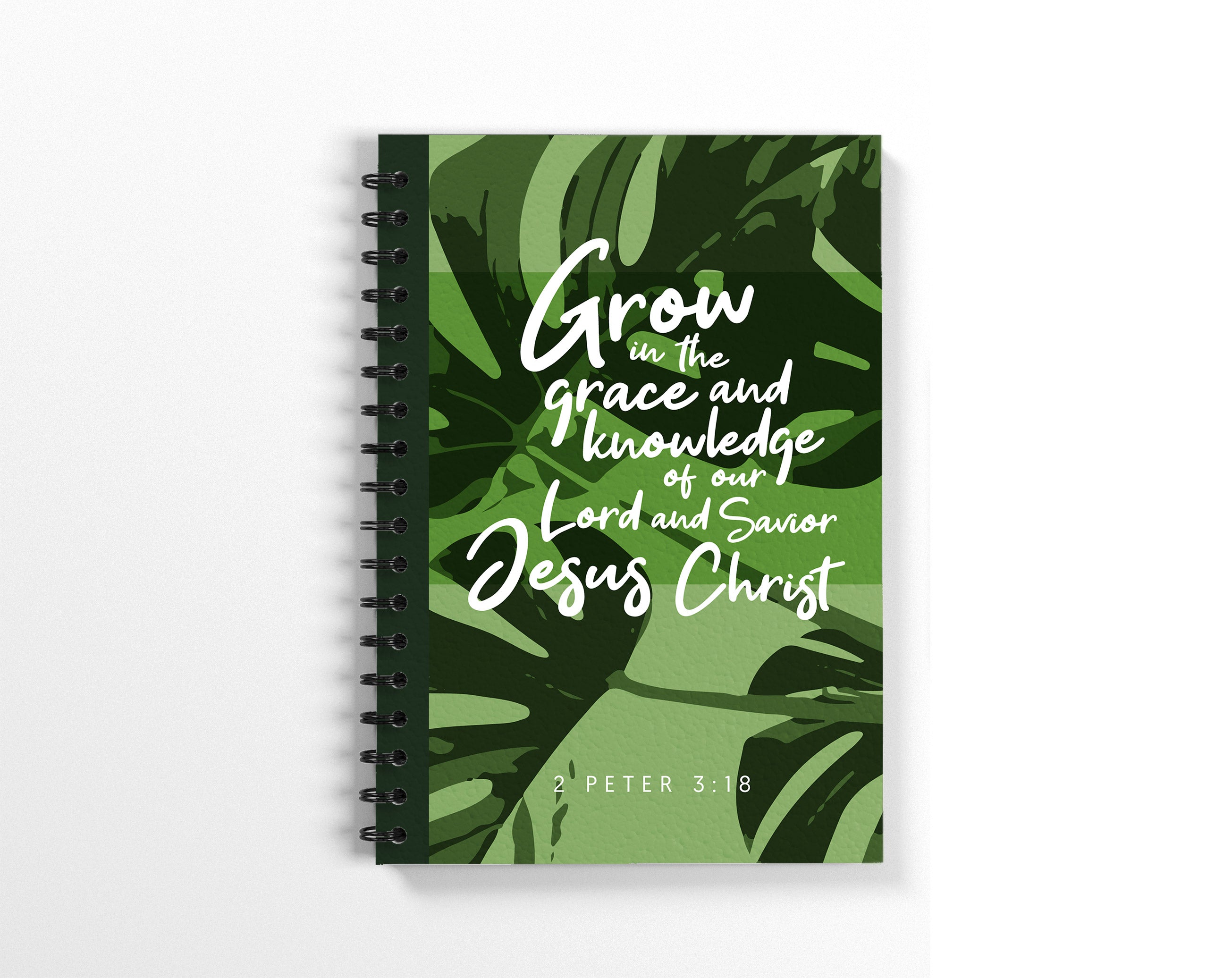 Grow in Grace Spiral Bound Notebook image 0