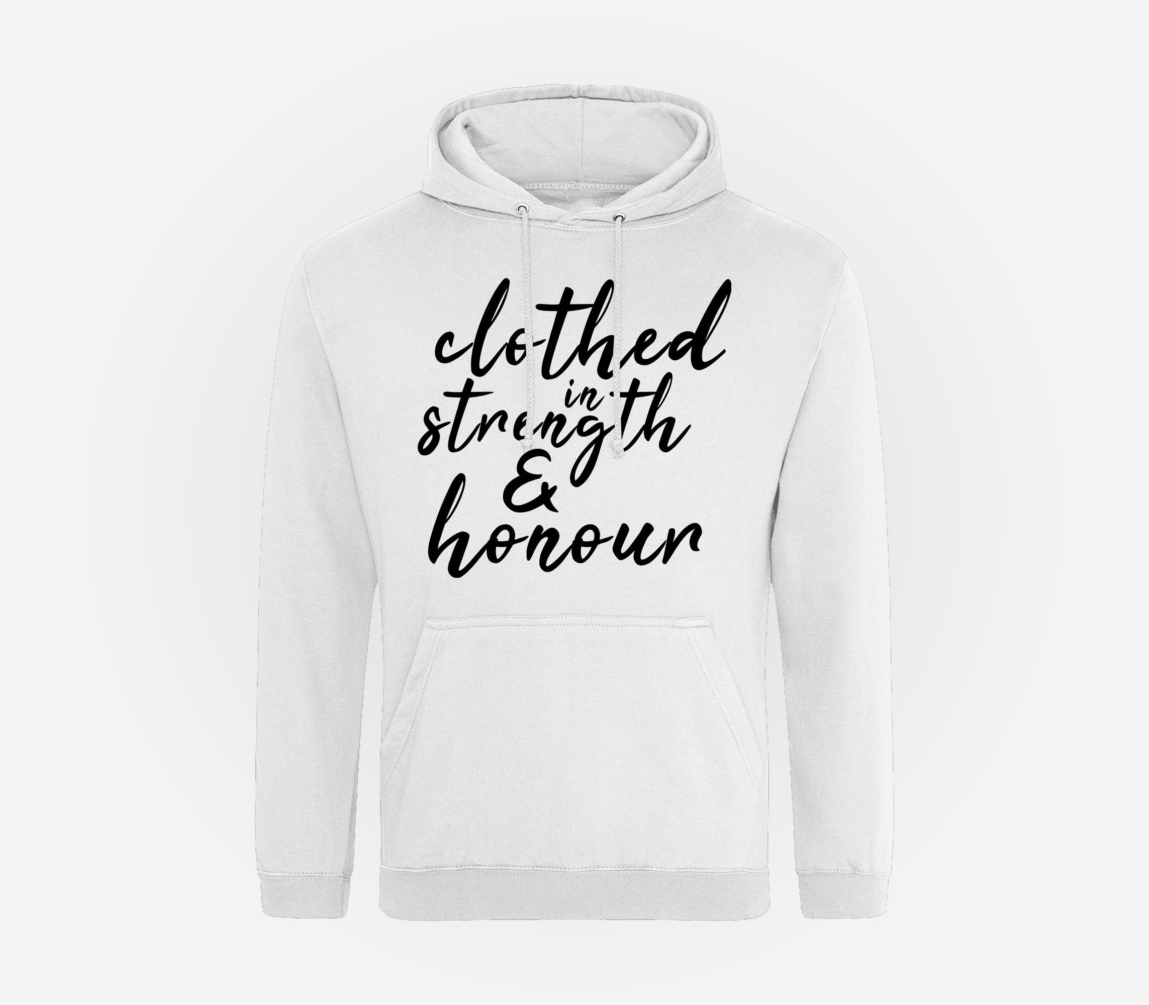 Clothed in Strength & Honour Hoodie image 3