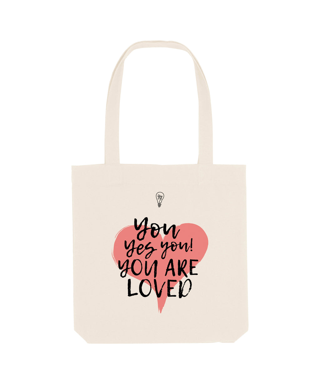 You Are Loved Tote Bag image 1