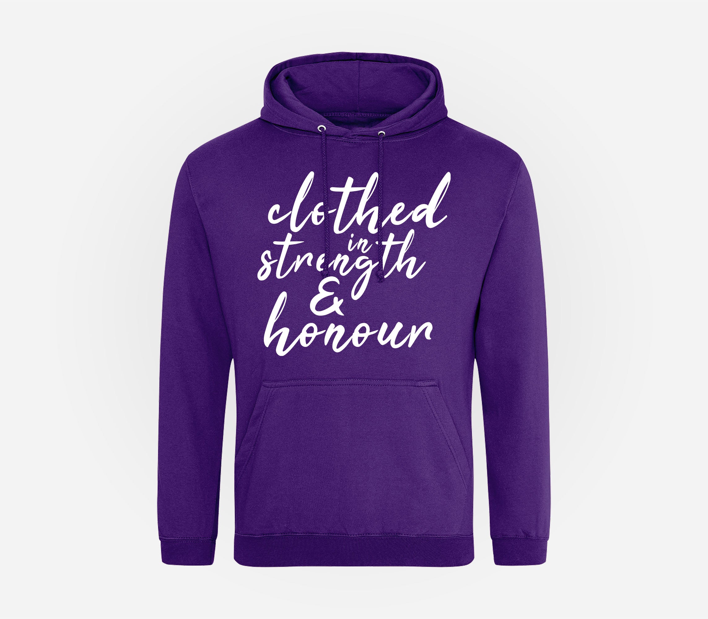 Clothed in Strength & Honour Hoodie image 1