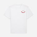 Fullness of joy embroidered white t-shirt stay lit apparel