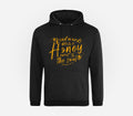 Kind Words are like Honey Black Hoodie inspired by Proverbs 16:24