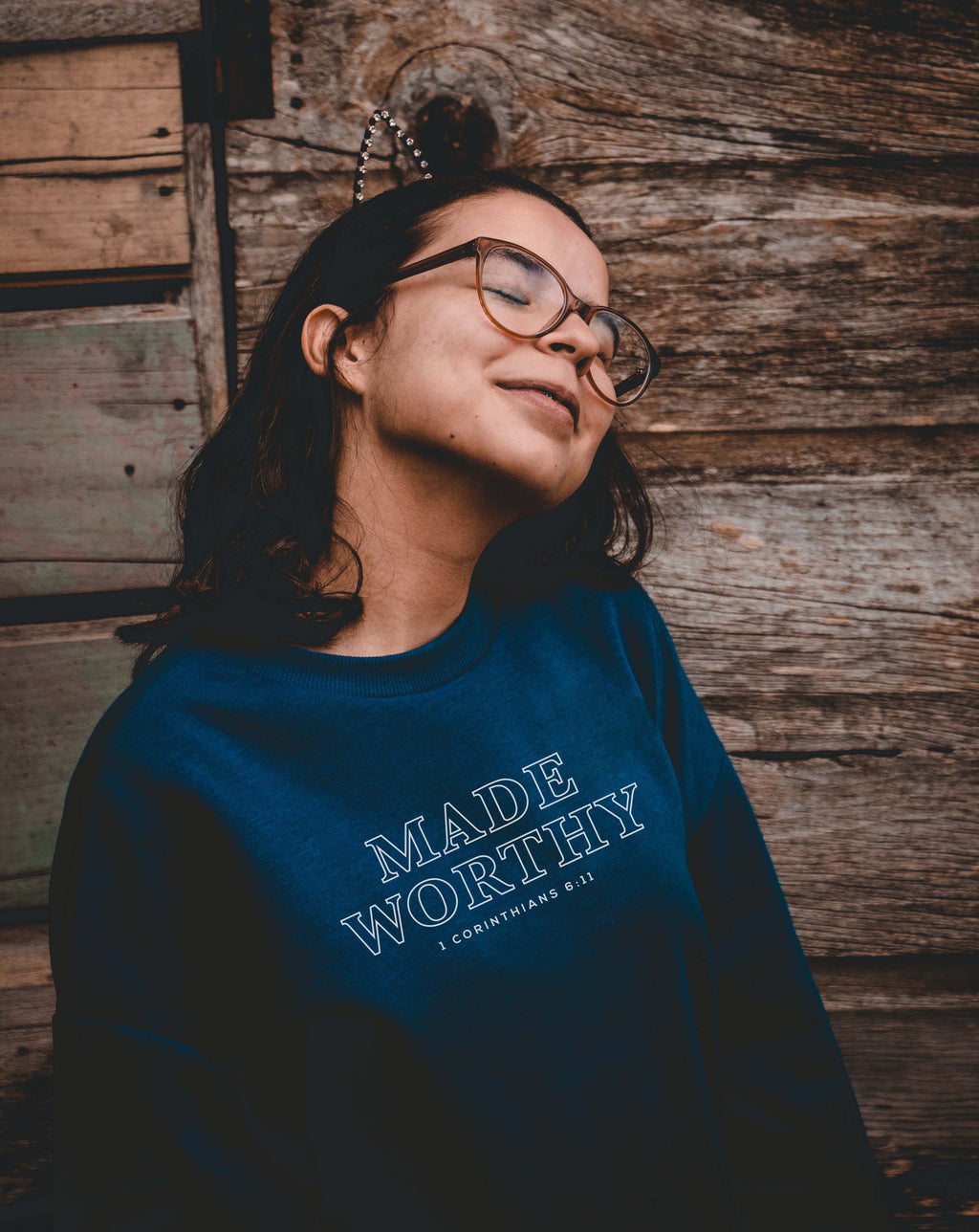 Made Worthy Christian Sweatshirt
