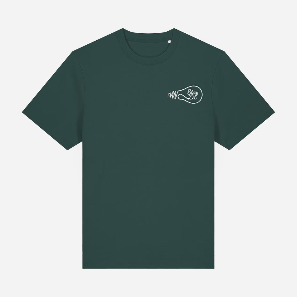 Embroidered Stay Lit Apparel T-shirt