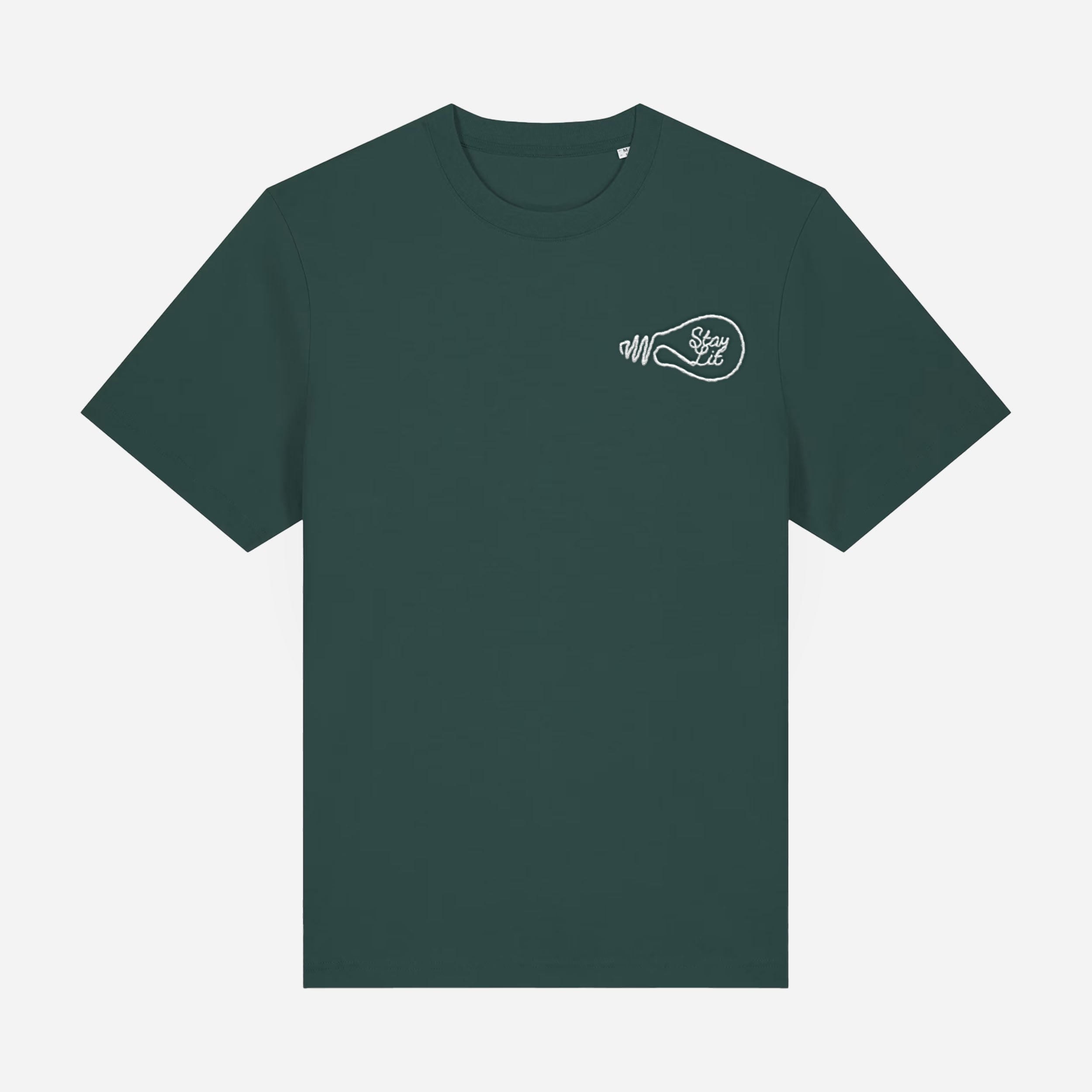 Embroidered Stay Lit Apparel T-shirt