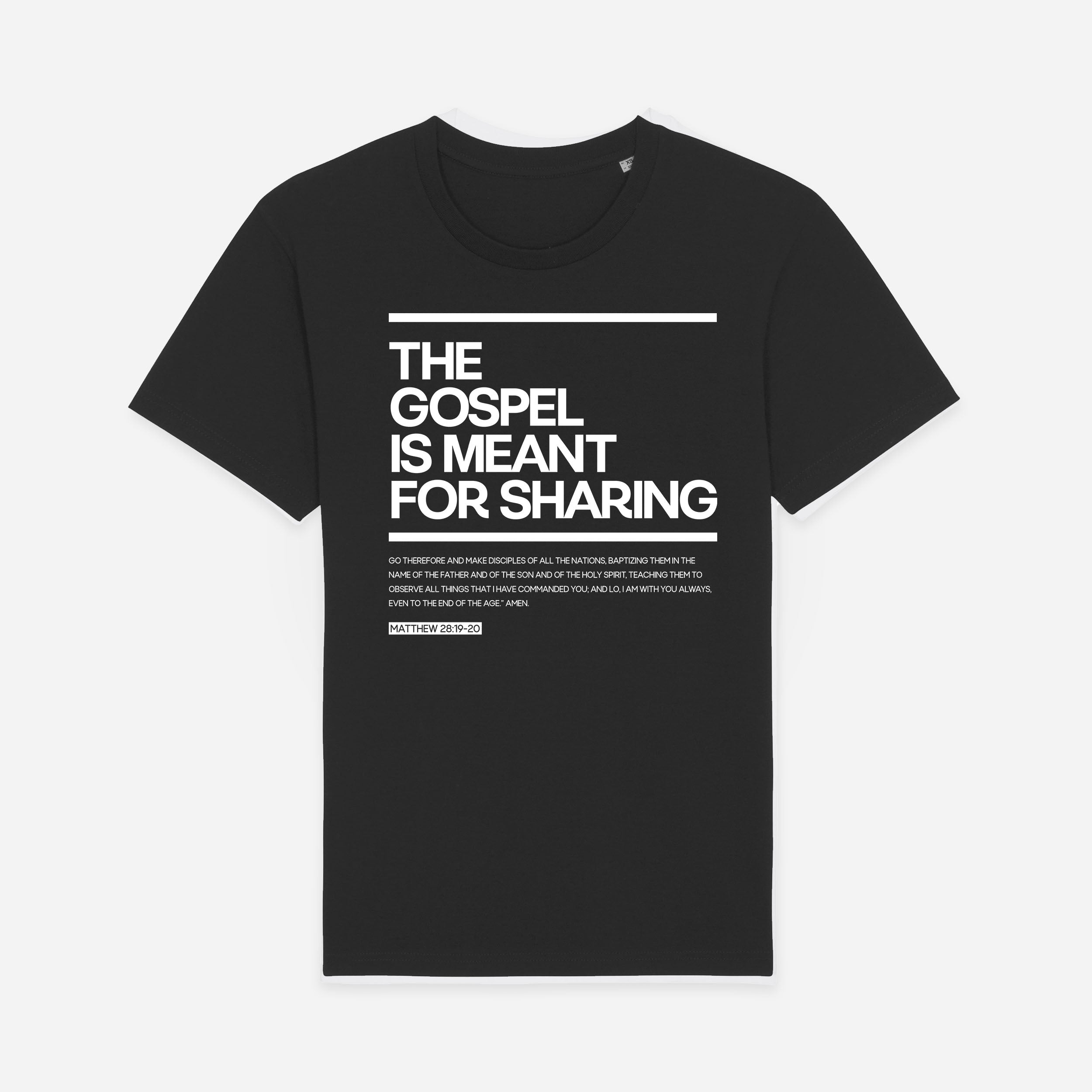 The Gospel Is Meant For Sharing T-shirt by Stay Lit Apparel
