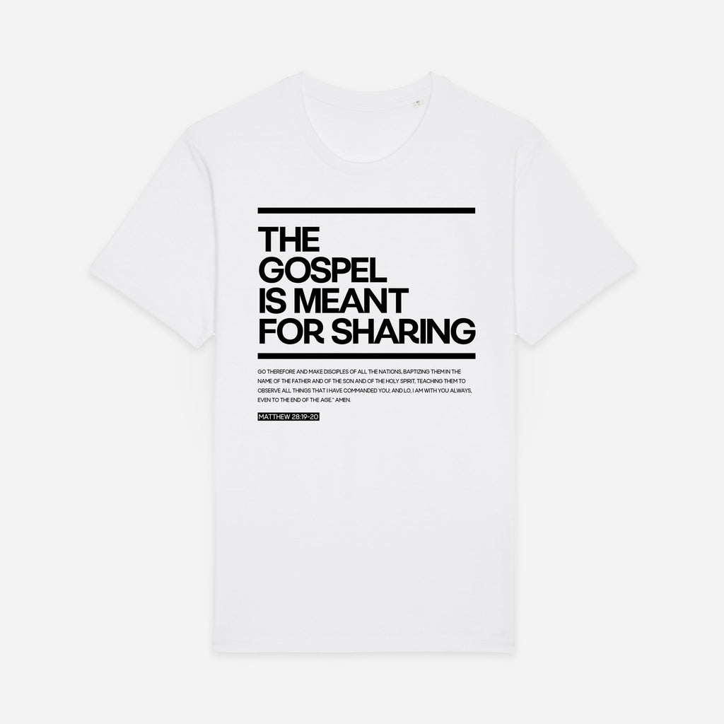 The Gospel Is Meant For Sharing T-shirt by Stay Lit Apparel