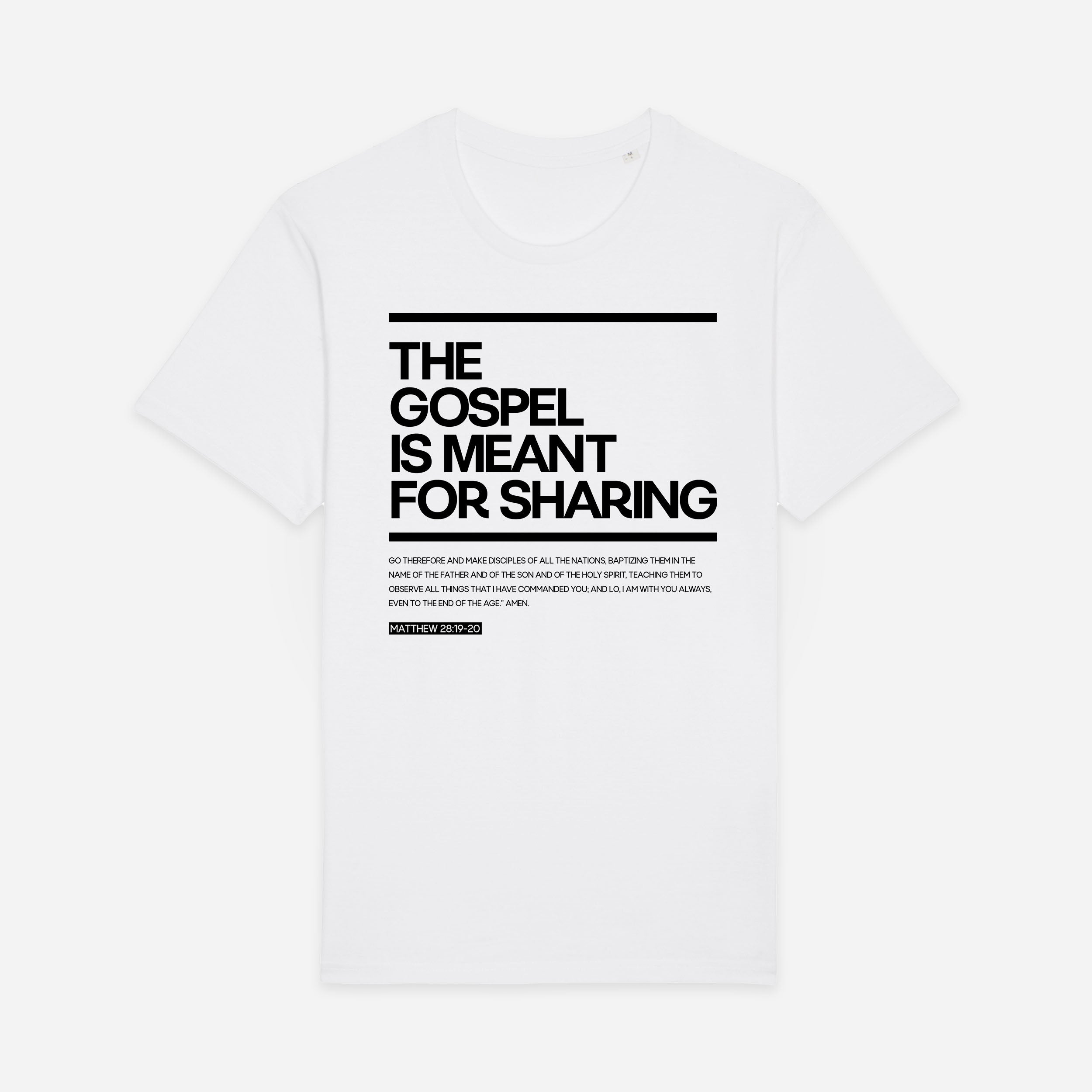 The Gospel Is Meant For Sharing T-shirt by Stay Lit Apparel